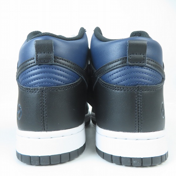 実際に弊社で買取させて頂いたNIKE×FRAGMENT DESIGN/ナイキ×フラグメントデザイン DUNK HI/F ダンクハイ ミッドナイトネイビー DJ0383-400/25.0の画像 1枚目