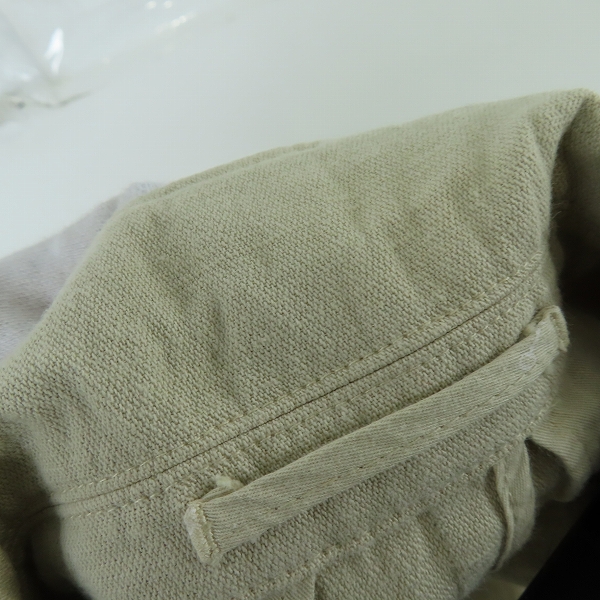 実際に弊社で買取させて頂いたBarbour/バーブァー リネン 2B ジャケット/54の画像 4枚目