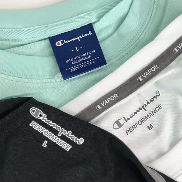 実際に弊社で買取させて頂いた【おまとめ/未使用】Champion/チャンピオン レディース Tシャツ CW-TS311/CW-TS318の画像 1枚目
