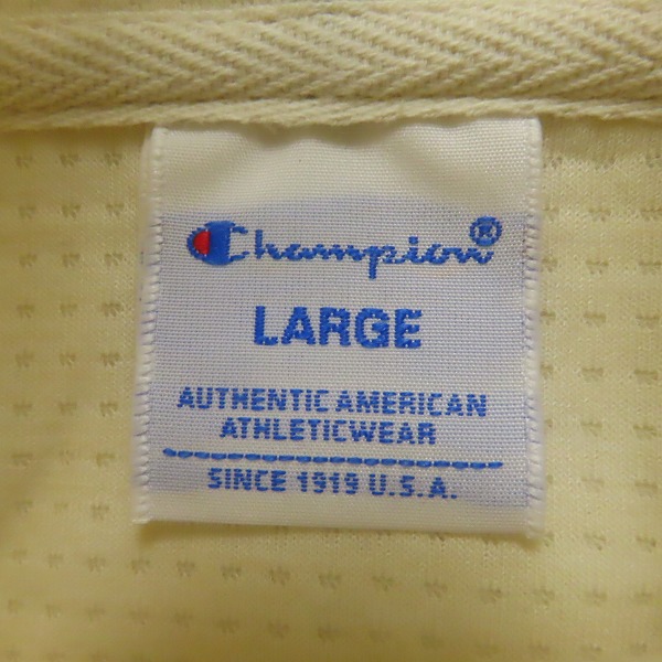 実際に弊社で買取させて頂いた【未使用】Champion/チャンピオン レディース フルジップスウェットパーカー CW-TG102 Lの画像 2枚目