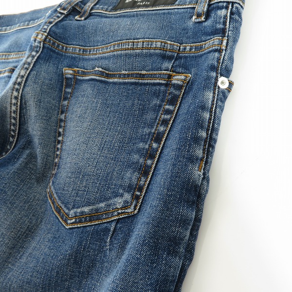 実際に弊社で買取させて頂いた(2)BALMAIN/バルマン デニムパンツ W7H9008T132/29の画像 9枚目