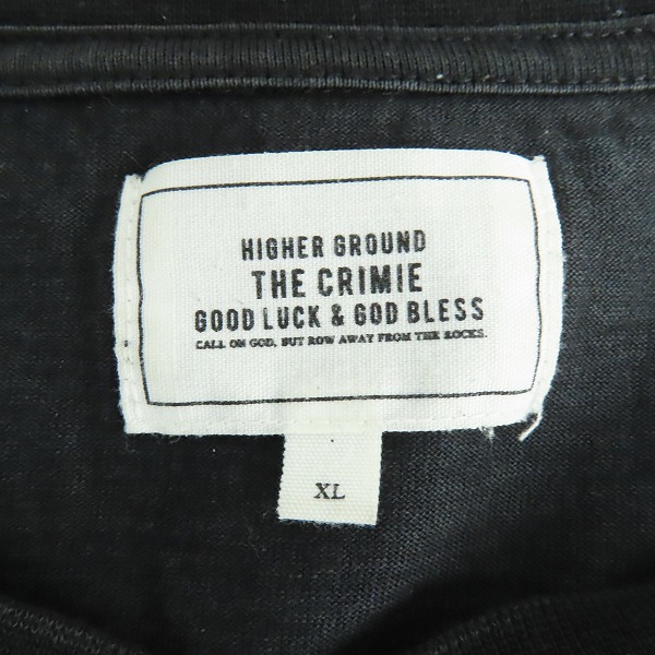 実際に弊社で買取させて頂いたTHE CRIME/ザクライミー マリア刺繍 Tシャツ/XLの画像 2枚目