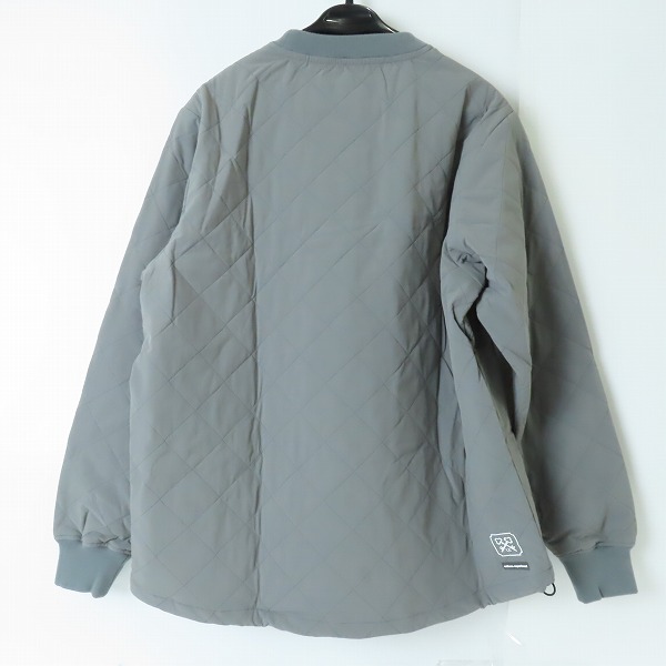 実際に弊社で買取させて頂いた【未使用】uniform experiment/ユニフォームエクスペリメント QUILTING PULLOVER SMOCK ナイロンスウェット UE-212010/3の画像 1枚目