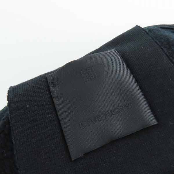 実際に弊社で買取させて頂いた【JPタグ】GIVENCHY/ジバンシー 21SS Lock Zip Hoodie ジップアップパーカー BMJ0AZ3Y69/Mの画像 2枚目