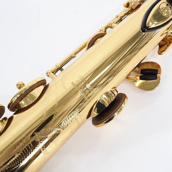 実際に弊社で買取させて頂いた★【美品】YAMAHA/ヤマハ Custom Z ソプラノサックス YSS-82ZR ゴールドラッカー仕上 ハードケース付の画像 4枚目