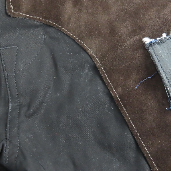 実際に弊社で買取させて頂いた Rick Owens/リックオウエンス 19AW LEATHER POCKET JOGGER PANTS/ジョガーパンツ RR19F4304‐TEL9/46の画像 8枚目