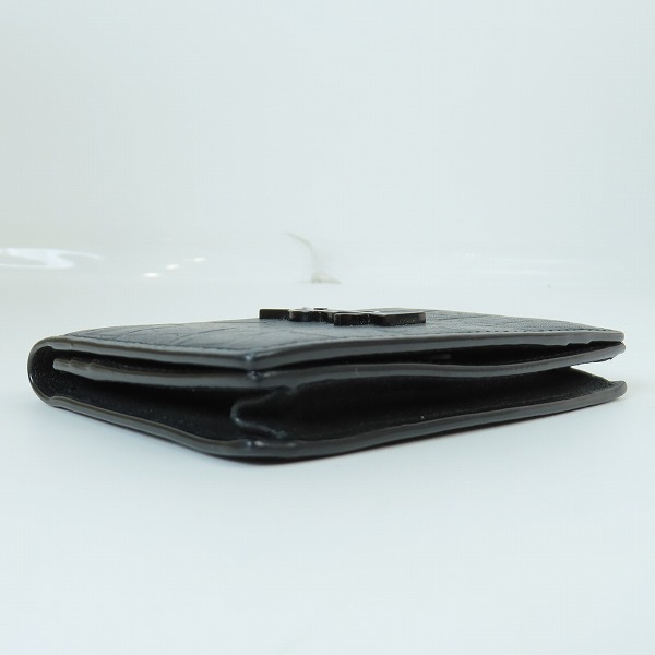 実際に弊社で買取させて頂いたSAINT LAURENT/サンローラン レザーカードケース/名刺入れ 529887 の画像 2枚目