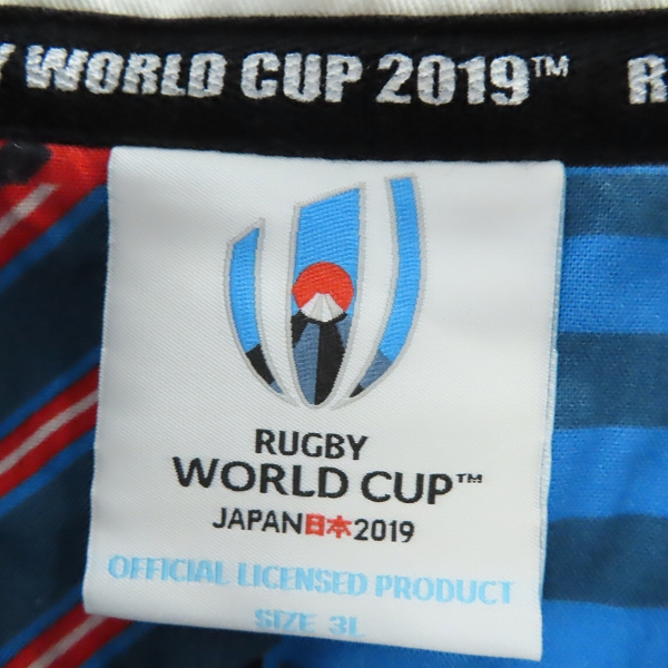 実際に弊社で買取させて頂いたCANTERBURY/カンタベリー JAPAN S/S CLASSIC RUGBY JERSEY ラグビージャージ  VWD39100/3Lの画像 2枚目