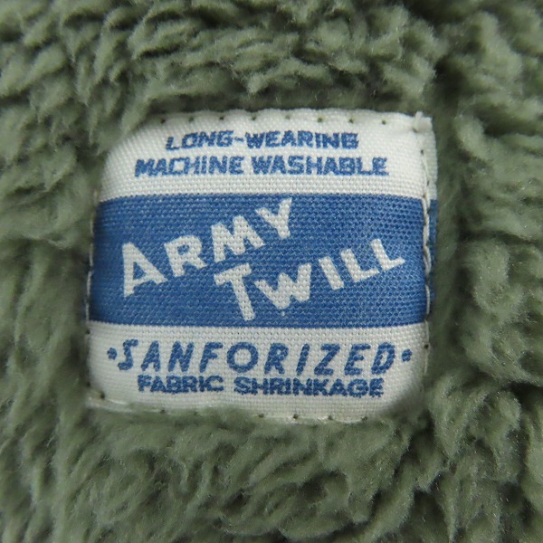 実際に弊社で買取させて頂いたrelume/レリューム JOURNAL STANDARD ARMY TWILL 2WAYライナーコート リバーシブル 20-020-464-6021-4-0 Lの画像 4枚目