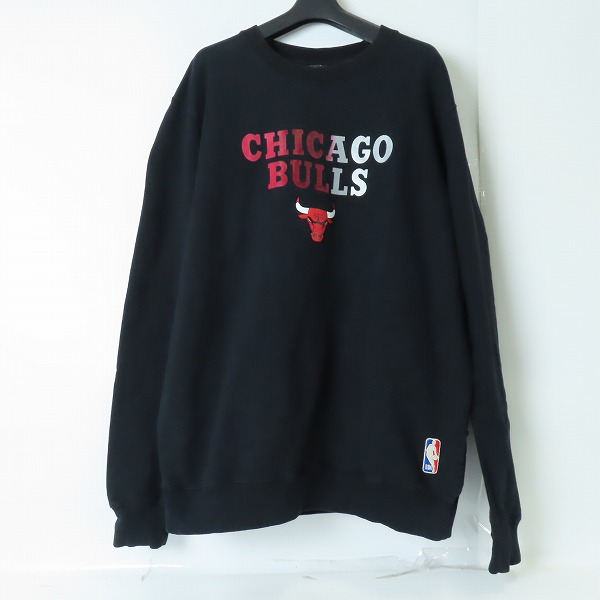 実際に弊社で買取させて頂いたMARCELO BURLON/マルセロバーロン CHICAGO BULLS NBA トレーナー ネイビー/XLの画像 0枚目