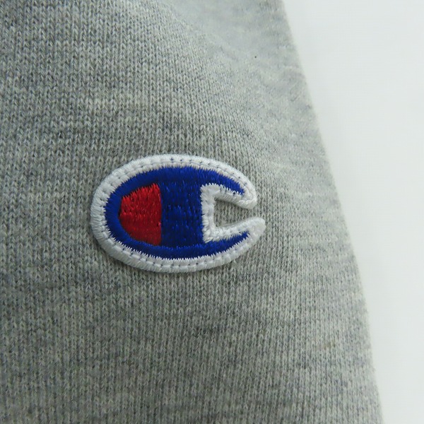 実際に弊社で買取させて頂いた(1)【未使用】DNG DetonatioN Gaming × Champion/チャンピオン フーデッドスウェットパーカー C8-TE101/Lの画像 4枚目