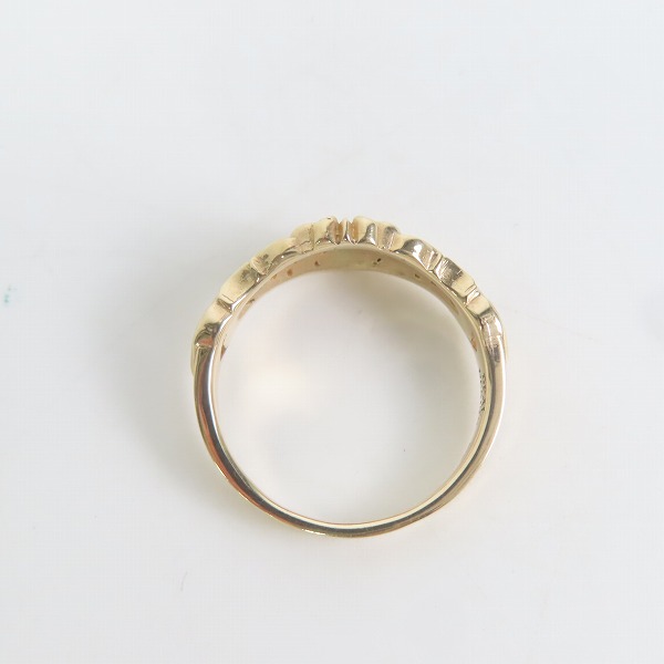 実際に弊社で買取させて頂いたDEAL DESIGN/ディールデザイン K10ファインゲートリング 393216K10/21号の画像 5枚目