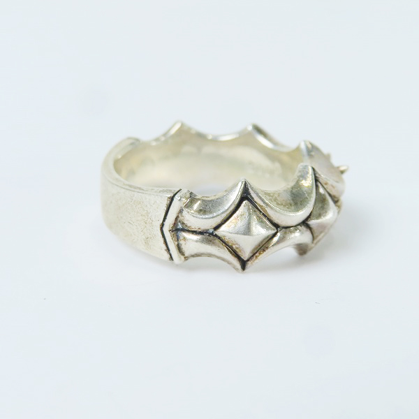 実際に弊社で買取させて頂いたBloody Mary/ブラッディーマリー カラペスリング w/1サファイア 21号の画像 4枚目