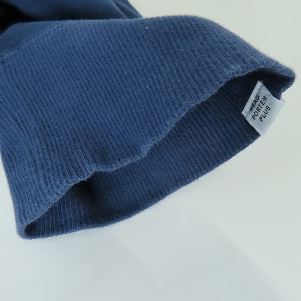 実際に弊社で買取させて頂いたHEAD PORTER PLUS/ヘッドポータープラス カットソー Lの画像 4枚目