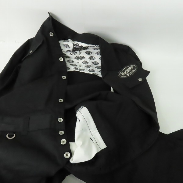 実際に弊社で買取させて頂いたBLACKTOP KUSTOMS×Dickies/ブラックトップ カスタムズ×ディッキーズ オールインワン/つなぎ BK09FW-B10A /Sの画像 4枚目