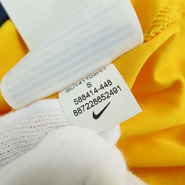 実際に弊社で買取させて頂いたNIKE/ナイキ エラス ヴェローナ 14/15シーズン イタリア代表 レプリカユニフォーム Sの画像 5枚目