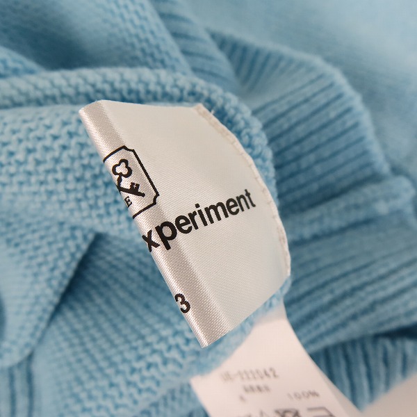 実際に弊社で買取させて頂いたuniform experiment/ユニフォームエクスペリメント 22AW NORDIC CREWNECK KNIT クルーネックニット/セーター UE-222042/3の画像 3枚目