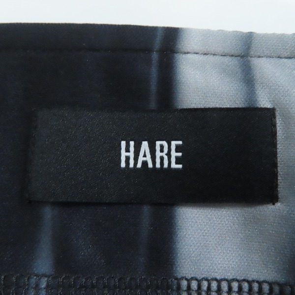 実際に弊社で買取させて頂いたHARE/ハレ グラデーション プリーツ ビッグシルエットカットソー ha0200105TO/Fの画像 2枚目