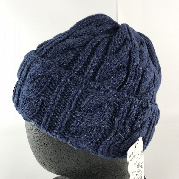 実際に弊社で買取させて頂いた(2)【未使用】CA4LA/カシラ ウール ニット帽 AKM-00051/ONE SIZEの画像 2枚目