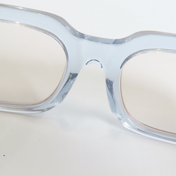 実際に弊社で買取させて頂いたless than human/レス ザン ヒューマン 日本製 大正ロマン セルフレーム/クリアフレーム 眼鏡/メガネ/アイウェア 3838ケ n4 の画像 4枚目