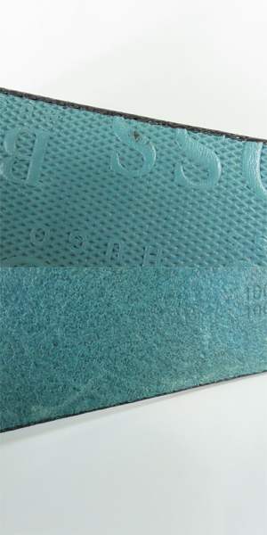 実際に弊社で買取させて頂いたHUGO BOSS/ヒューゴボス ロゴ総柄 レザーベルト/95-36の画像 9枚目