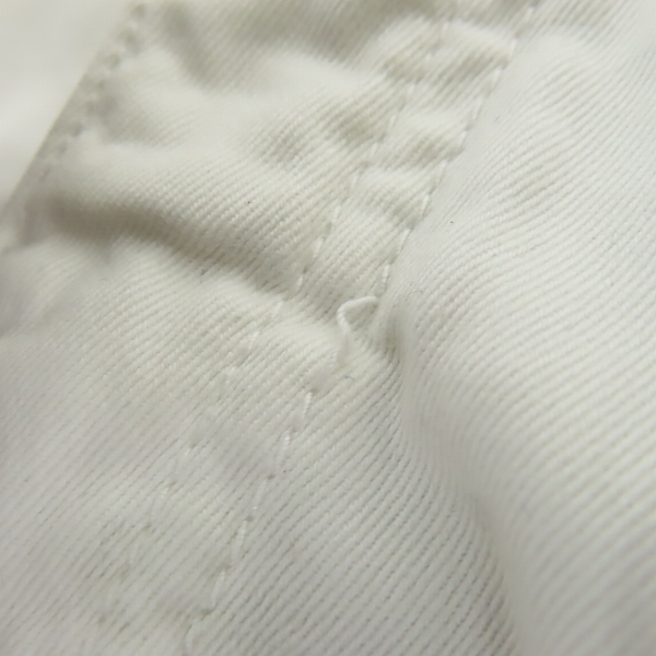 実際に弊社で買取させて頂いたHYDROGEN/ハイドロゲン ハーフ カーゴパンツ ホワイト 38の画像 4枚目