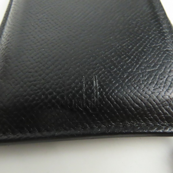 実際に弊社で買取させて頂いたDunhill/ダンヒル レザー パスケース付きコインケース の画像 4枚目