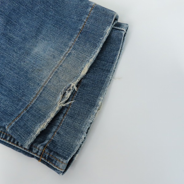 実際に弊社で買取させて頂いたDOLCE&GABBANA/ドルチェアンドガッバーナ/ドルガバ ロゴプレート ダメージ加工デニムパンツ G33GFD/44の画像 8枚目