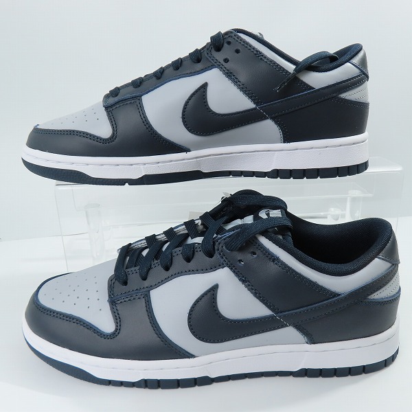 実際に弊社で買取させて頂いた【未使用】NIKE/ナイキ DUNK LOW RETRO GEORGETOWN/CHAMPIONSHIP GREY ダンク DD1391-003/27の画像 3枚目