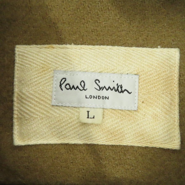 実際に弊社で買取させて頂いたPaul Smith LONDON/ ポールスミス ロンドン ウール ロング ダッフルコート/PS-965/Lの画像 2枚目