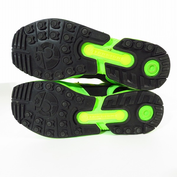 実際に弊社で買取させて頂いたatmos×adidas/アトモス×アディダス ZX 8000 “G-SNK 3” ハラコ切替 ローカット スニーカー FX8593/27.5の画像 2枚目