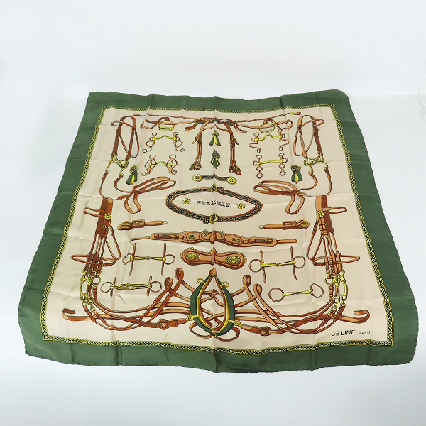 実際に弊社で買取させて頂いたCELINE/セリーヌ スカーフ 2点セットの画像 1枚目