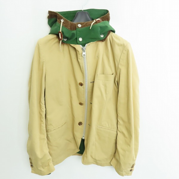 実際に弊社で買取させて頂いたJUNYA WATANABE MAN COMME des GARCONS/ジュンヤワタナベ マン コムデギャルソン リバーシブルジャケット WD-J053/Sの画像 2枚目