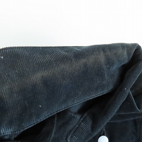 実際に弊社で買取させて頂いたCoreFighter/コアファイター Tropical hell コーデュロイジャケット ブラック Lの画像 5枚目