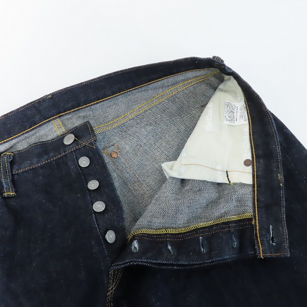 実際に弊社で買取させて頂いたTHE FLAT HEAD/フラットヘッド デニムパンツ/ストレートジーンズ/3009/W38L36の画像 4枚目