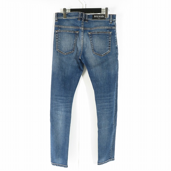 実際に弊社で買取させて頂いた(2)BALMAIN/バルマン デニムパンツ W7H9008T132/29の画像 1枚目