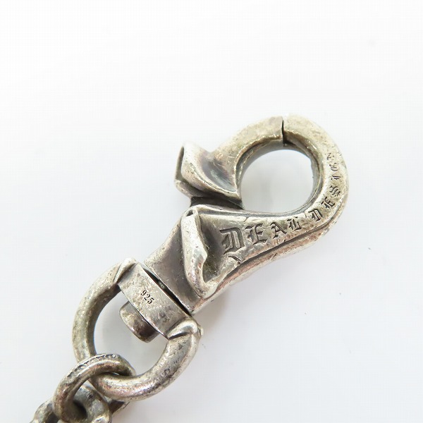 実際に弊社で買取させて頂いたDEAL DESIGN/ディールデザイン クロス フレイムフラッグウォレットチェーンの画像 6枚目