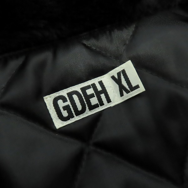 実際に弊社で買取させて頂いたGOODENOUGH/グッドイナフ GDEH キルティングライナー ボア ジャケット/XLの画像 2枚目