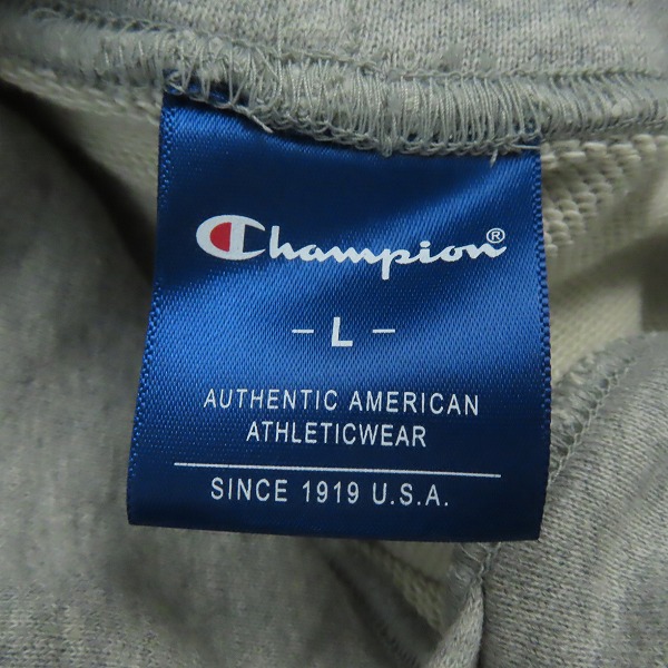 実際に弊社で買取させて頂いた(3)【未使用】DNG DetonatioN Gaming × Champion/チャンピオン フーデッドスウェットパーカー C8-TE101/Lの画像 2枚目
