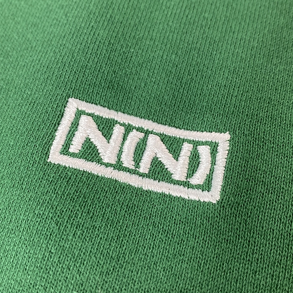 実際に弊社で買取させて頂いたNUMBER (N)INE/ナンバーナイン N(N) BOX LOGO EMBROIDERY RAGLAN SLEEVE SWEATSHIRT/スウェット/2の画像 3枚目