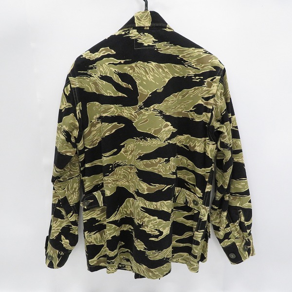 実際に弊社で買取させて頂いたBUZZ RICKSON'S/バズリクソンズ ゴールドタイガーパターン カモフラージュ コンバットジャケット BR14581/38の画像 1枚目