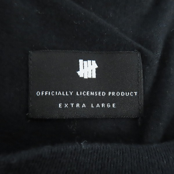実際に弊社で買取させて頂いたChampion×UNDEFEATED/チャンピオン×アンディフィーテッド ワンポイントデザイン 長袖Tシャツ C8-N421/XLの画像 2枚目