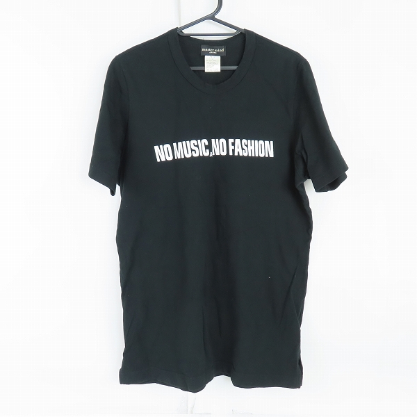 実際に弊社で買取させて頂いたmastermind JAPAN/マスターマインド NO MUSIC NO FASHION Tシャツ MMM-TS01/XL