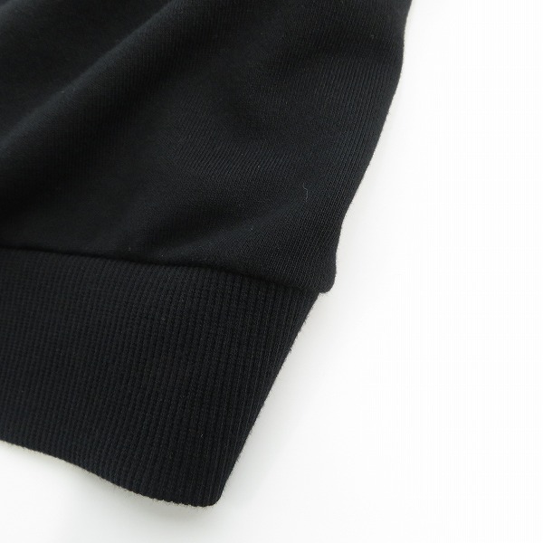 実際に弊社で買取させて頂いたCELINE/セリーヌ 21SS ルーズ ロゴフーディ ジップアップ スウェット パーカー ブラック 2Y497052H/XLの画像 7枚目