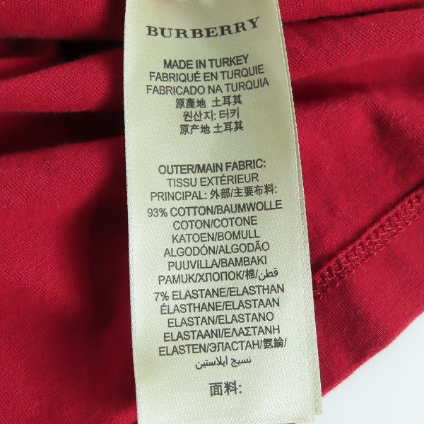 実際に弊社で買取させて頂いたBURBERRY BRIT/バーバリー ブリット 半袖 Tシャツ カットソー/Lの画像 3枚目