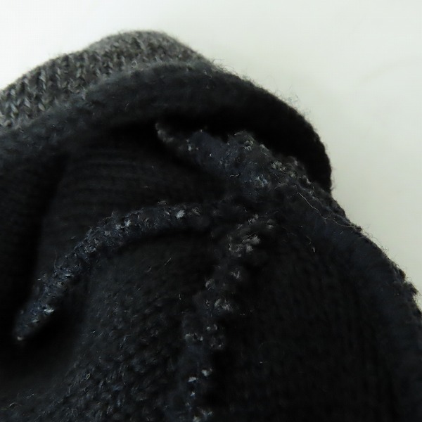 実際に弊社で買取させて頂いたDESCENDANT/ディセンダント ニット フライトキャップ ビーニーの画像 8枚目