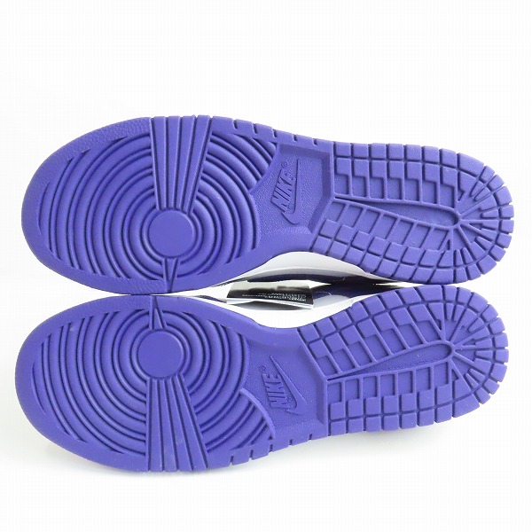 実際に弊社で買取させて頂いたNIKE/ナイキ DUNK LOW Championship Court Purple/ダンクロー コート パープル DD1391-104/29の画像 2枚目