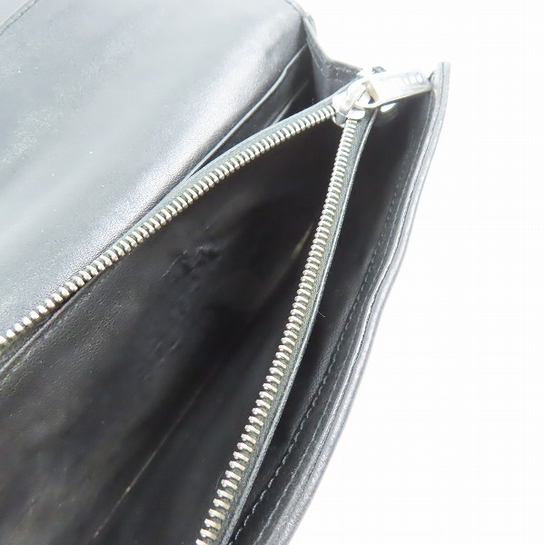 実際に弊社で買取させて頂いたCELINE/セリーヌ マカダム柄 二つ折り長財布 CE00/33の画像 5枚目
