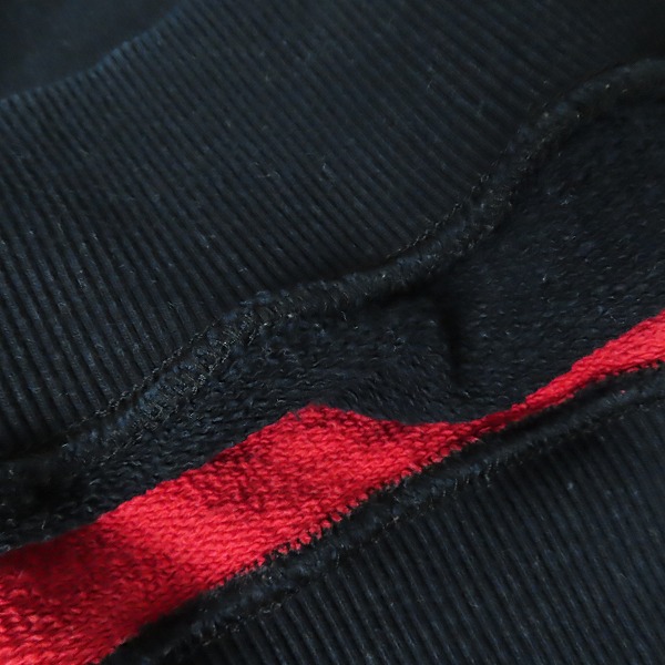 実際に弊社で買取させて頂いたMARCELO BURLON/マルセロバーロン CHICAGO BULLS NBA トレーナー ネイビー/XLの画像 6枚目