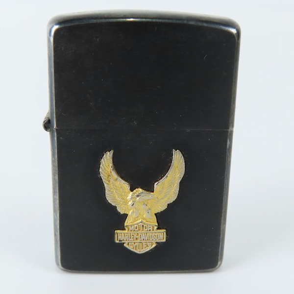 実際に弊社で買取させて頂いたZIPPO/ジッポー HARLEY-DAVIDSON/ハーレーダビッドソン メタル貼り 84年製